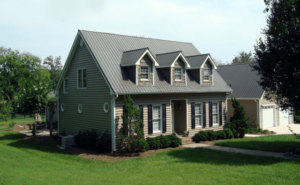 How a metal roof is recycled