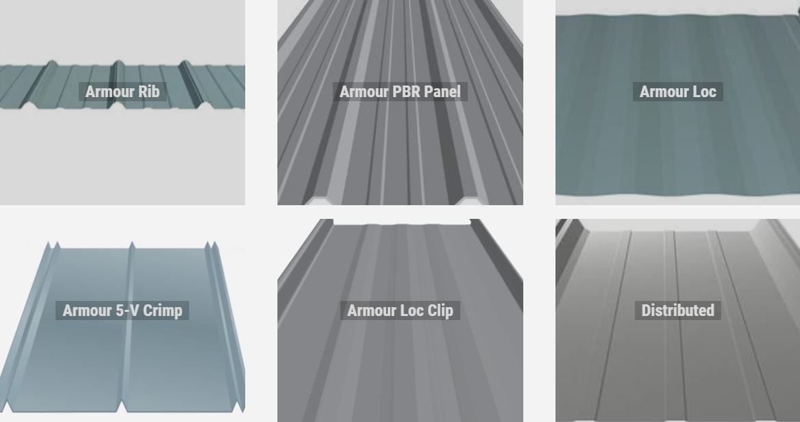Metal Roof Panel Types