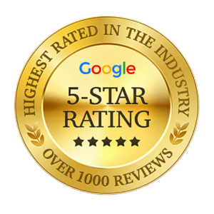 Google 5-Star Rating Badge